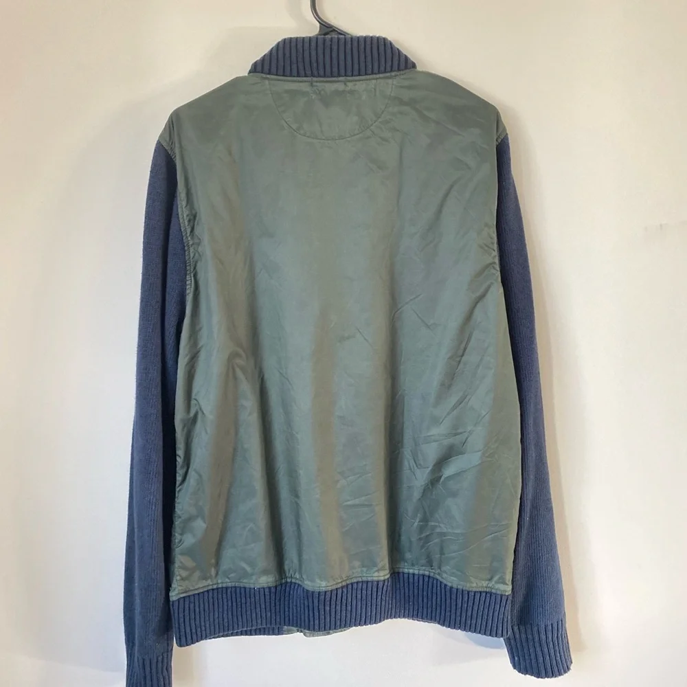 Buffalo David Bitton Mens Varsity Mens Track Jacket Size Medium